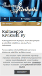 Mobile Screenshot of kivikoski.fi