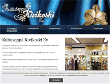 Tablet Screenshot of kivikoski.fi